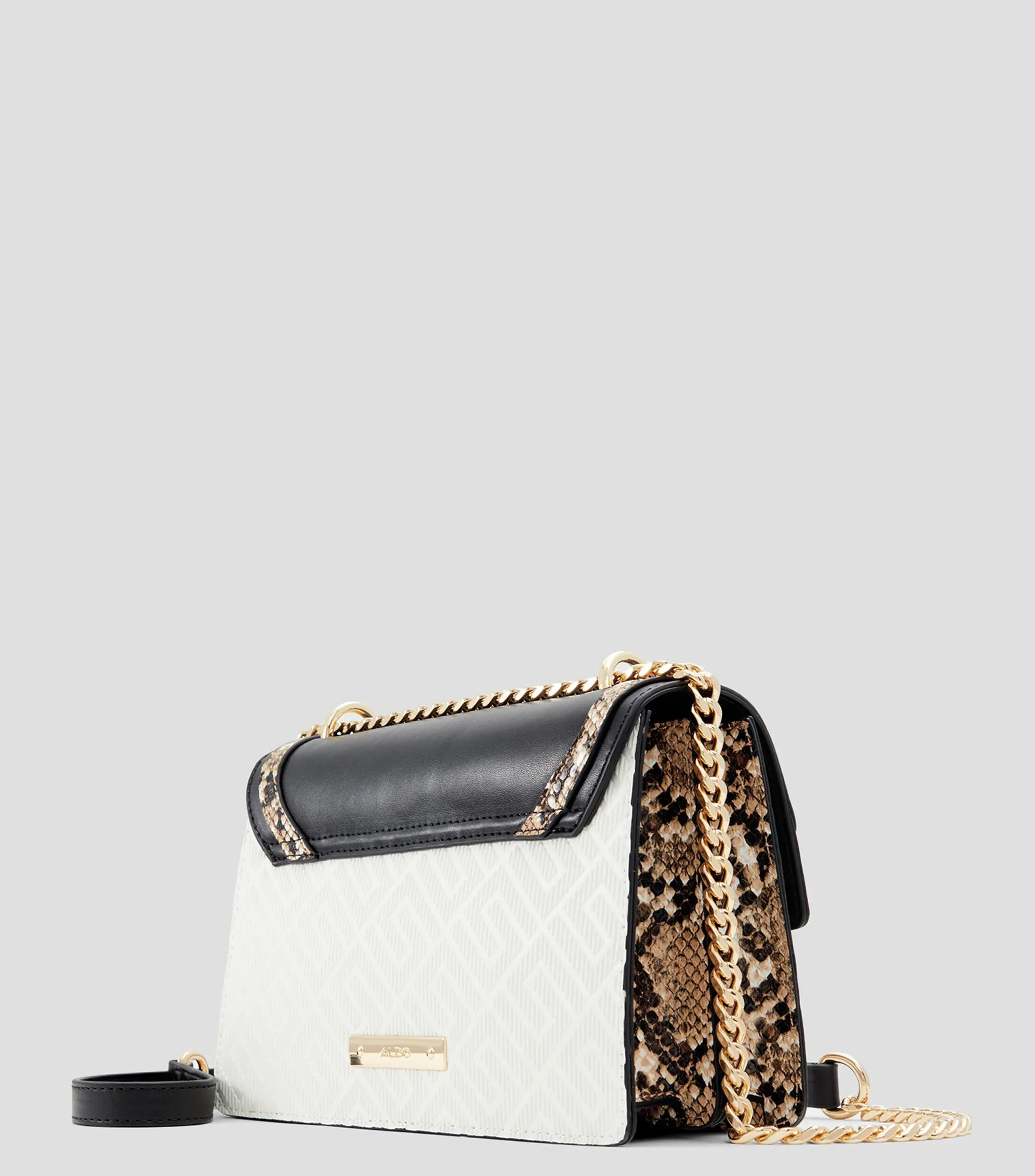 Aldo Bolso crossbody animalprint Mujer