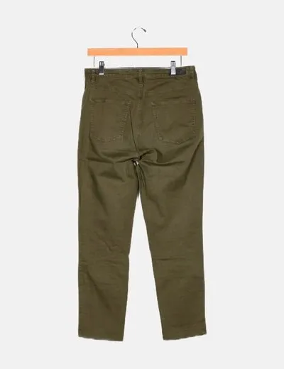 Benetton Pantalon denim verde