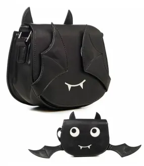 Bolso bandolera negro Bat shoulder bag Banned BG7275