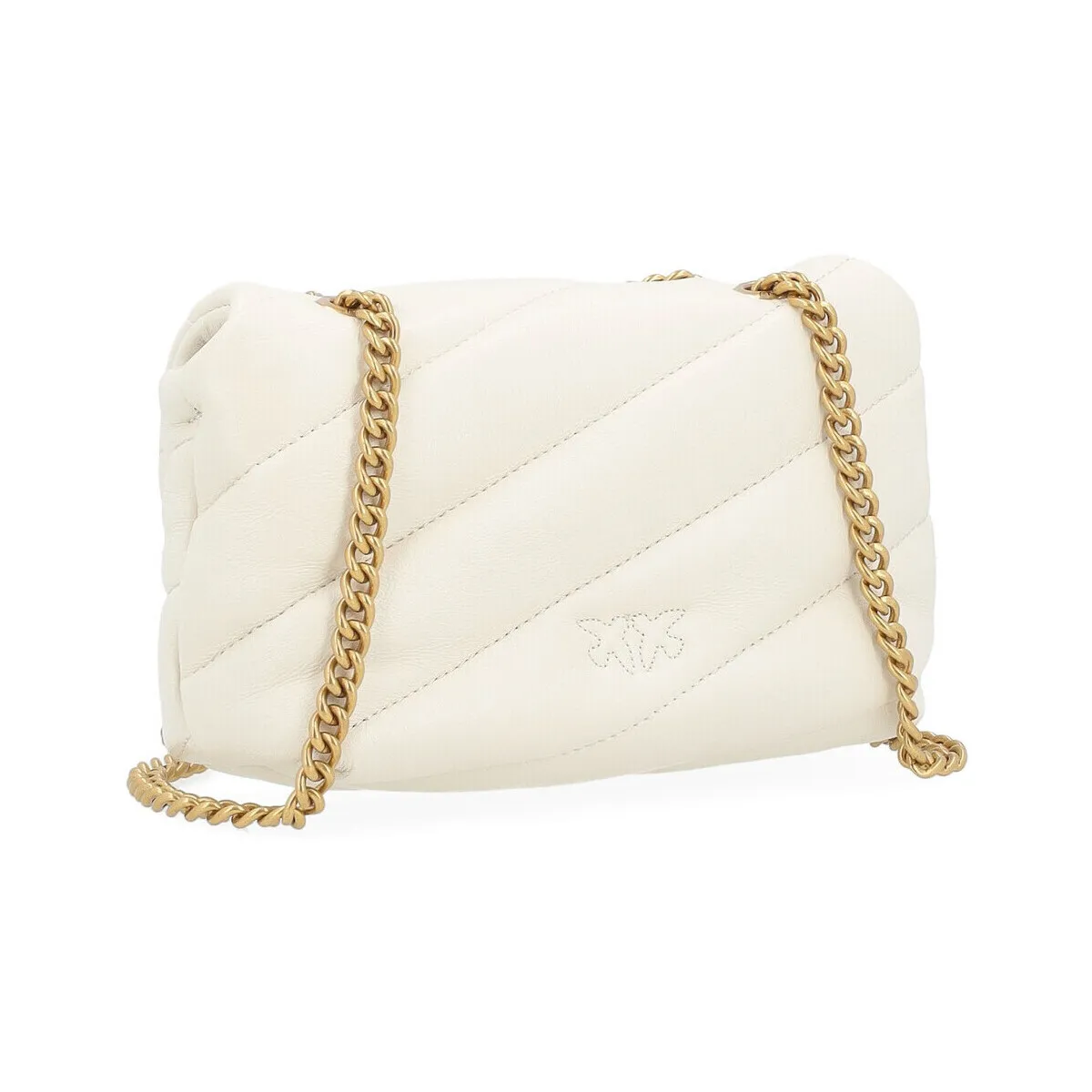 Bolso Mini Love Baby Puff blanco