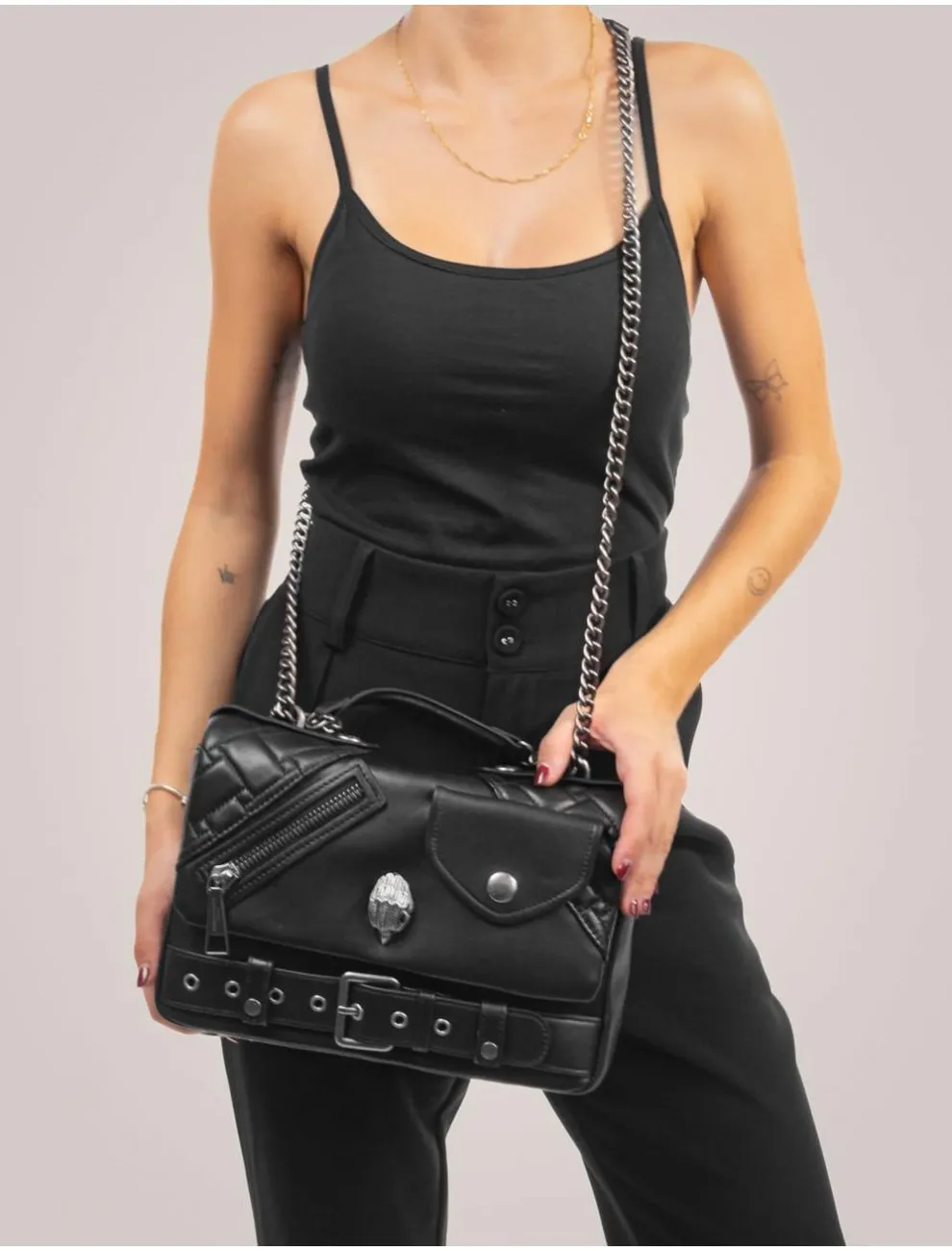 Bolso Mujer Kurt Geiger Hackney Negro