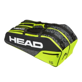 Bolso Tenis Head Core 6R Combi Negro