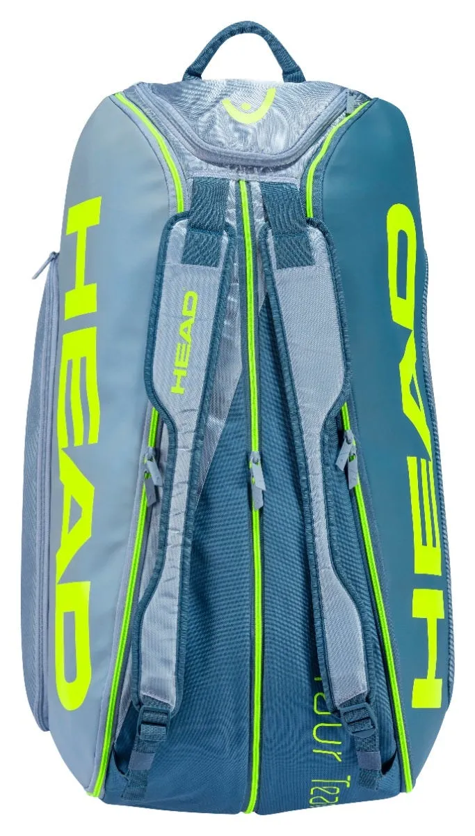 Bolso Tenis Head Tour Team Extreme 12R Monstercombi Gris 