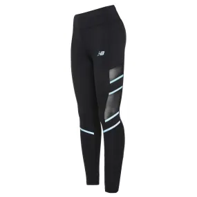 Calza Larga Running Mujer New Balance Crop Pocket Negra