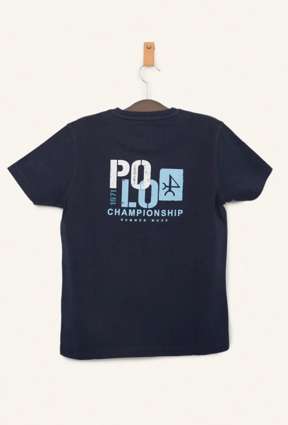 Camiseta niño Polo Championship azul marino