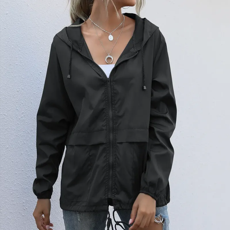 Chaquetas deportivas de mujer gabardina de gabardina de gabardina con capucha ropa de yoga traje de ropa deportiva