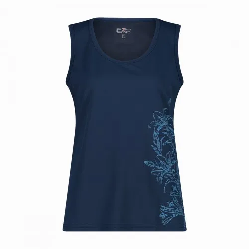 CMP Woman Tank Top Blue/Cielo