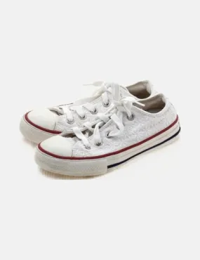 Converse Deportiva blanca texturizada