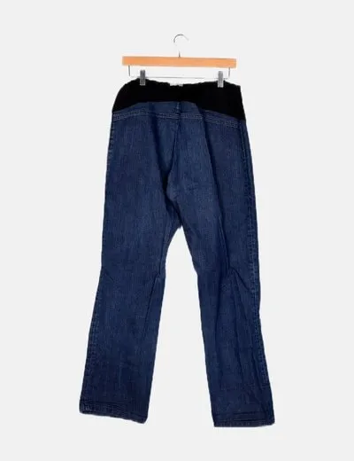 Cócoon Pantalón azul denim