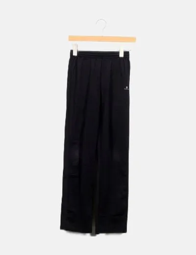 Decathlon Pantalón negro cintura elástica