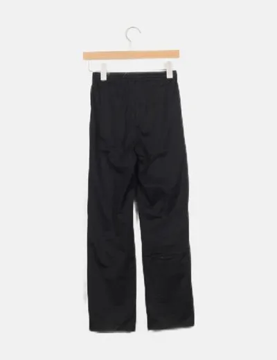 Decathlon Pantalón negro cintura elástica