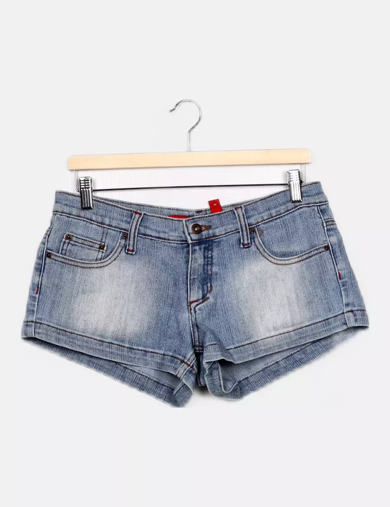 Fishbone Short azul denim