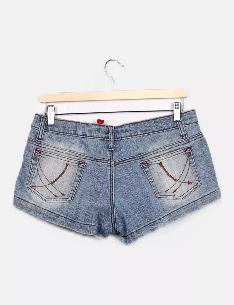 Fishbone Short azul denim