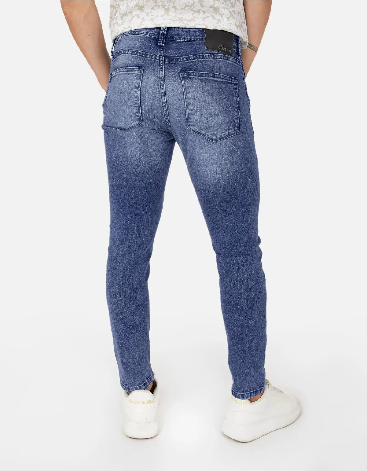 Jean skinny azul