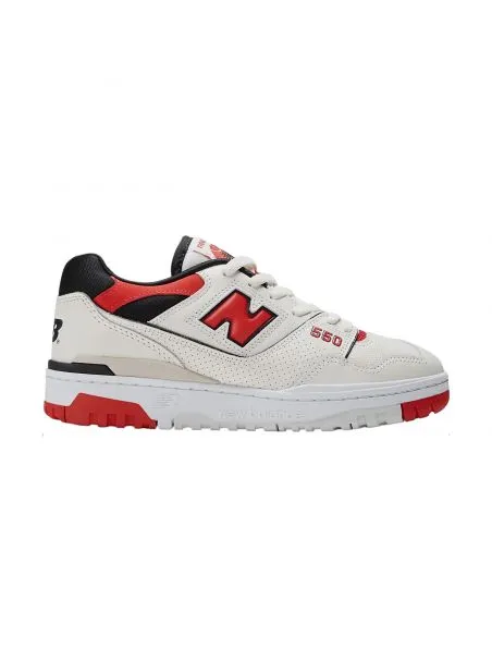 NEW BALANCE Zapatillas 550 Sea Salt/True Red/Black