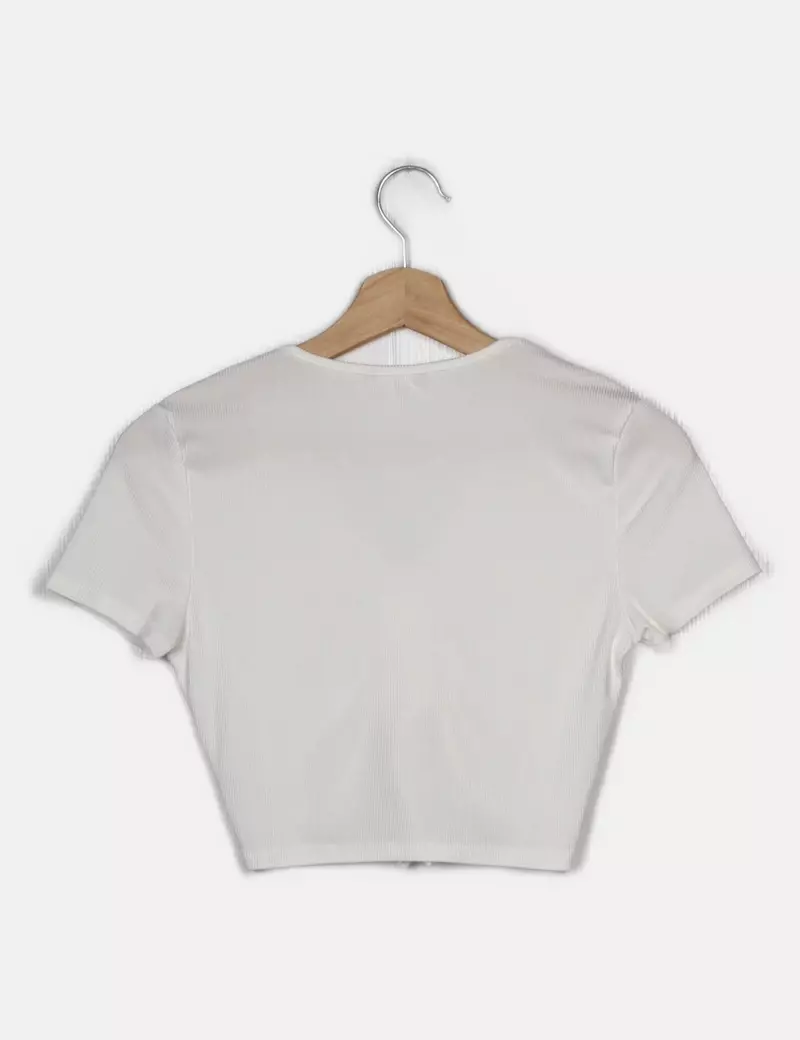 NoName Crop top Canalé