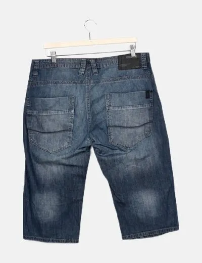 NoName Pantalón azul pirata denim