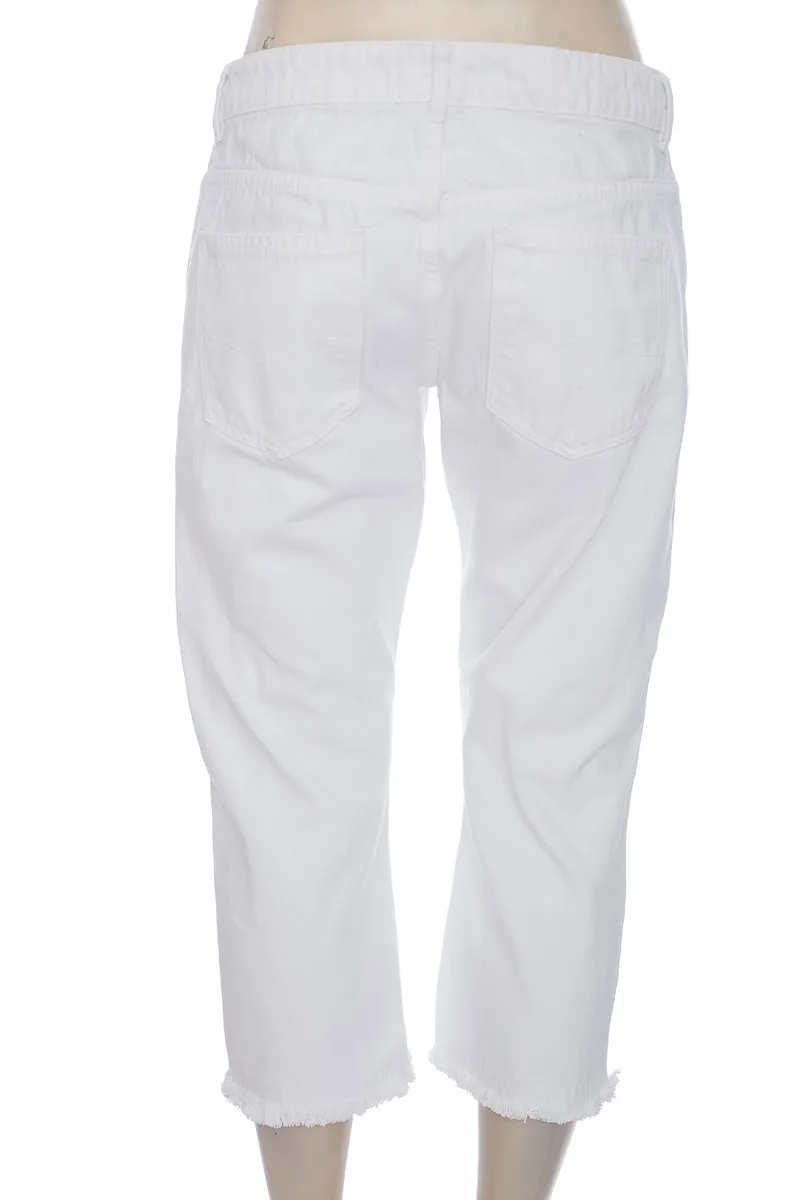 Pantalón color Blanco - Zara