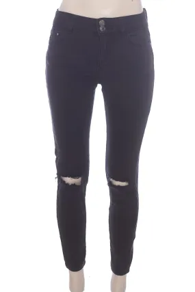 Pantalón color Negro - Bershka