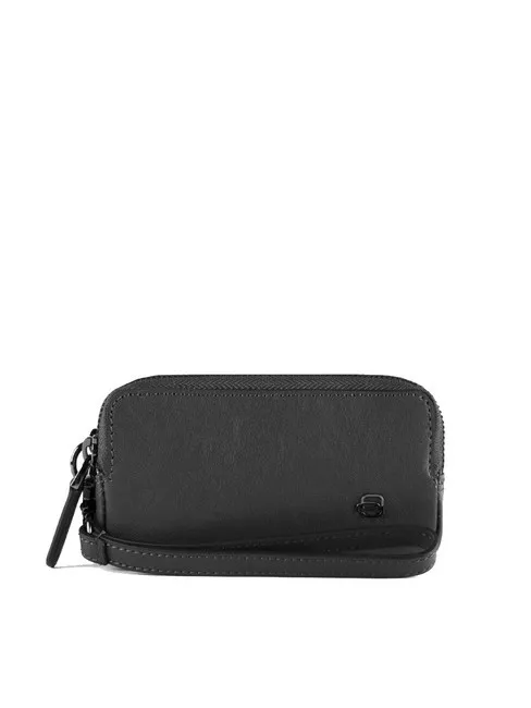 PIQUADRO BLACK SQUARE Bolso mini de piel