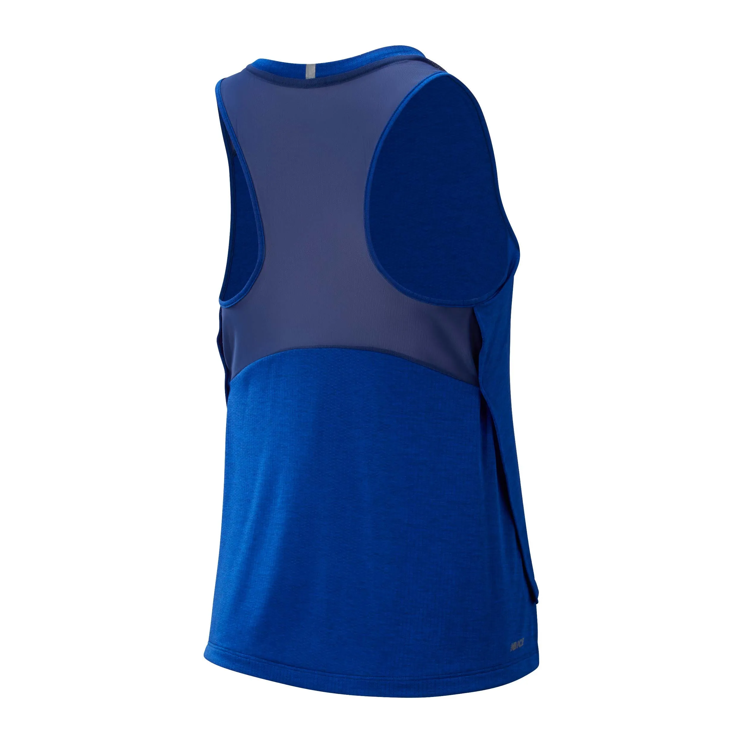 Polera Running Mujer New Balance Impact Run Azul