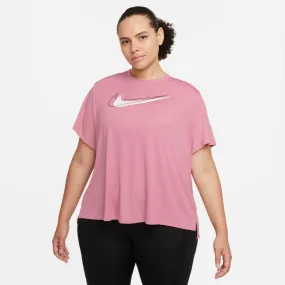 Polera Running Mujer Nike Swoosh Run Rosado