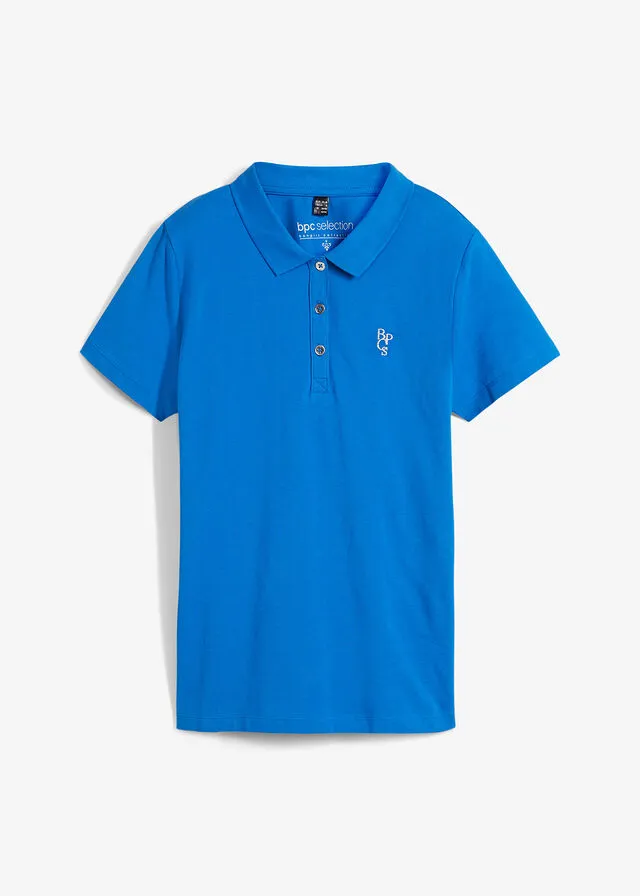 Polo Azul-plateado