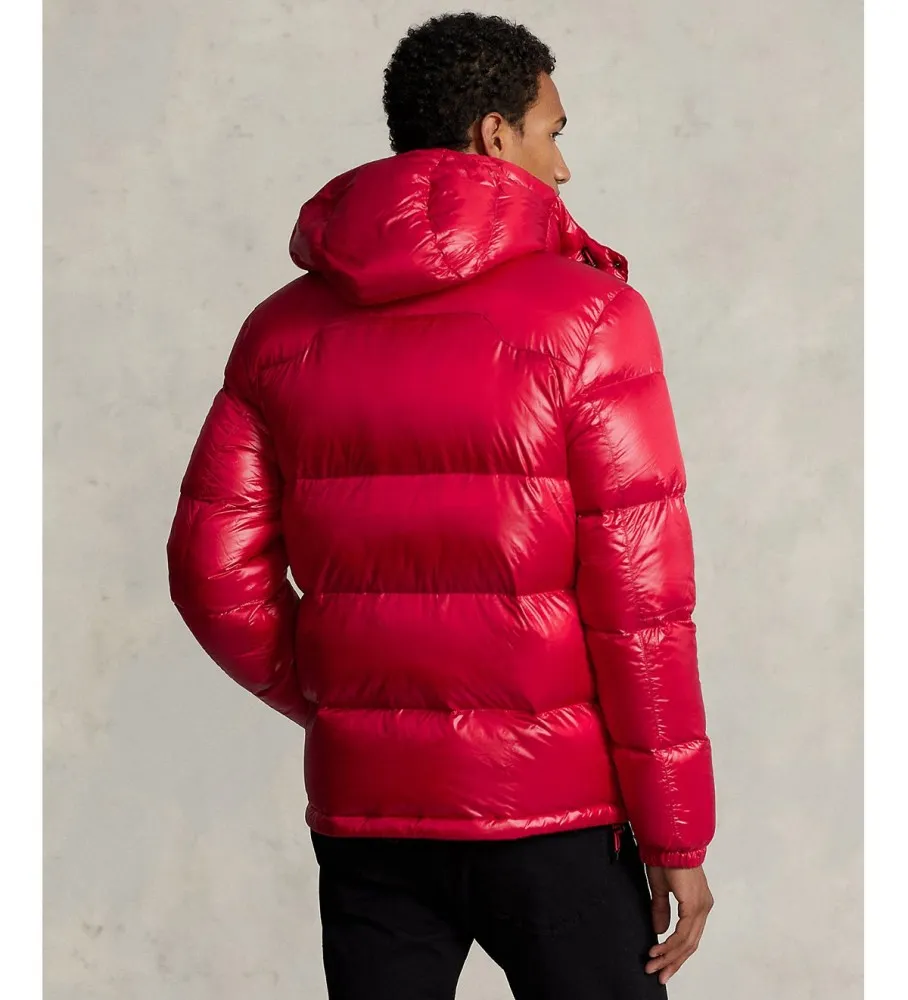 POLO RALPH LAUREN CHAQUETA PLUMÓN HIDRÓFUGA ROJO