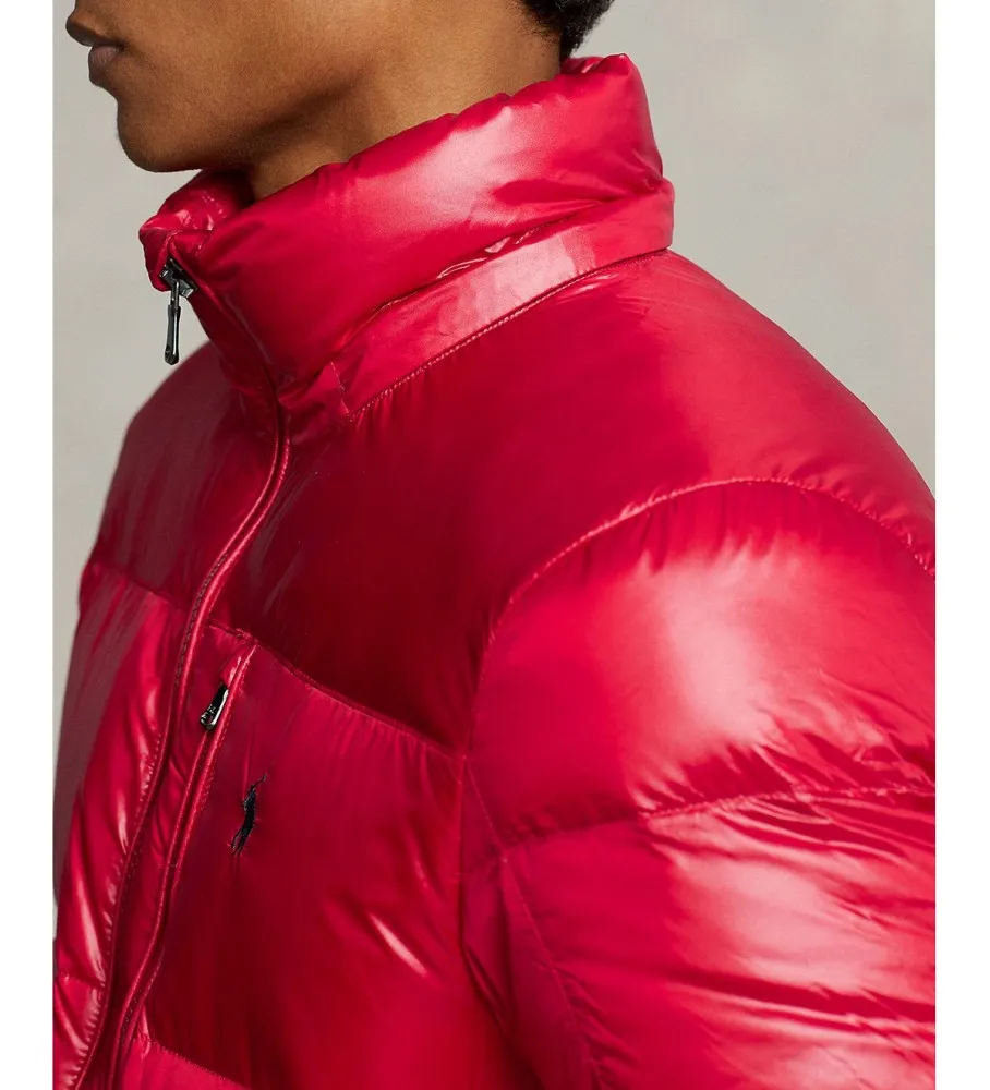 POLO RALPH LAUREN CHAQUETA PLUMÓN HIDRÓFUGA ROJO