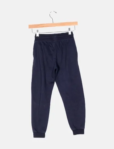 Primark Pantalón baggy azul marino