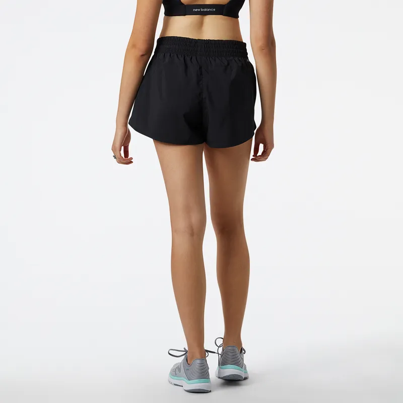 Short Running Mujer New Balance Accelerate de 2,5" Negro