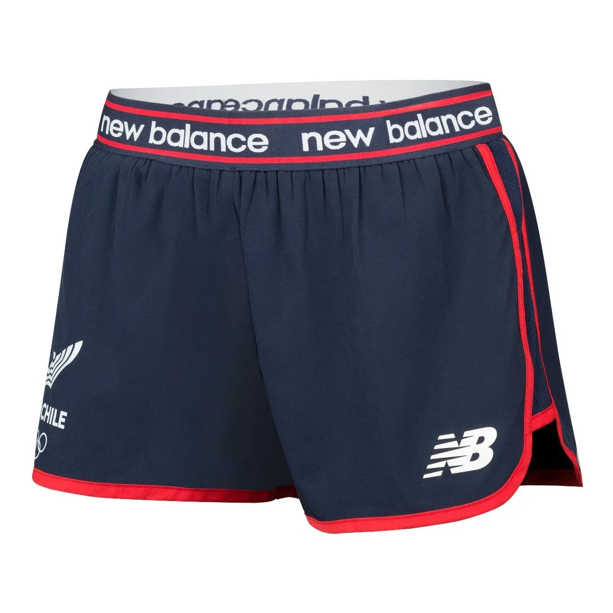 Short Running Mujer New Balance Team Chile Azul 