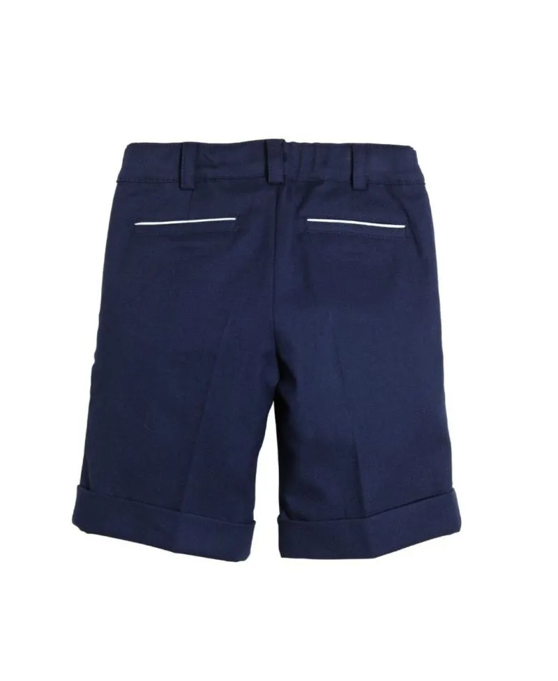 Short Simonetta Niño Azul Marino