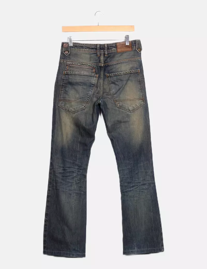 Sicko Denim azul recto