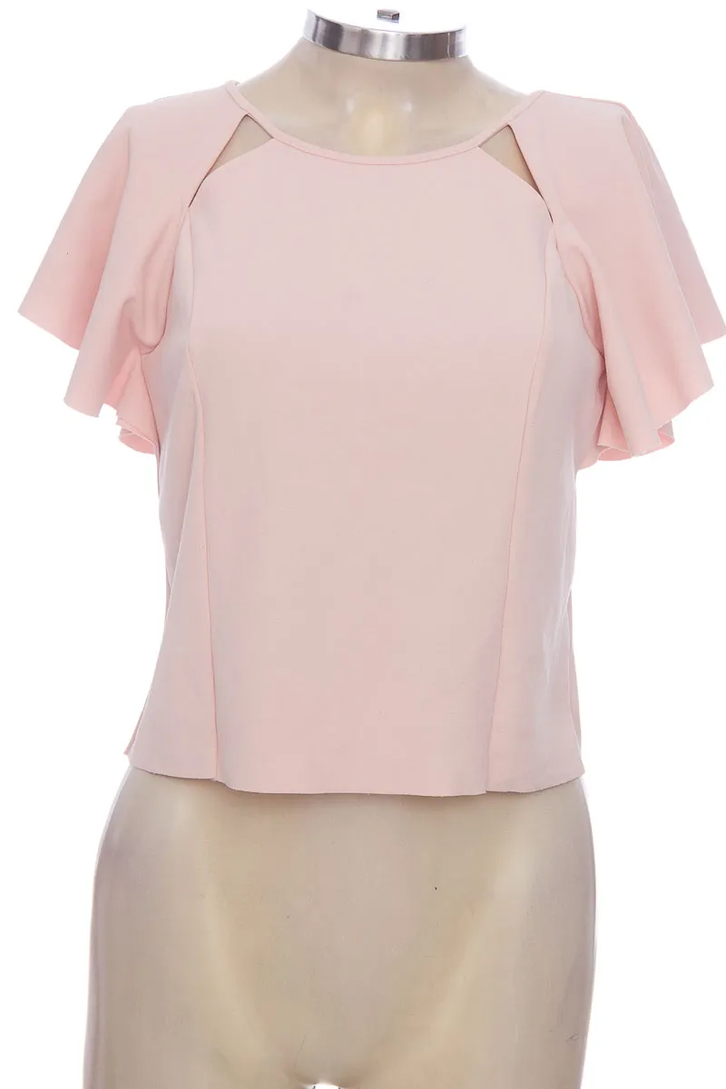 Top / Camiseta color Rosado - Zara