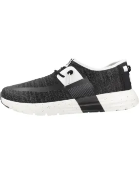 Zapatillas deporte HEY DUDE  de Hombre ZAPATILLAS HOMBRE MODELO SIROCCO M SPORT MODE COLOR NEGRO BL  BLCKWHT