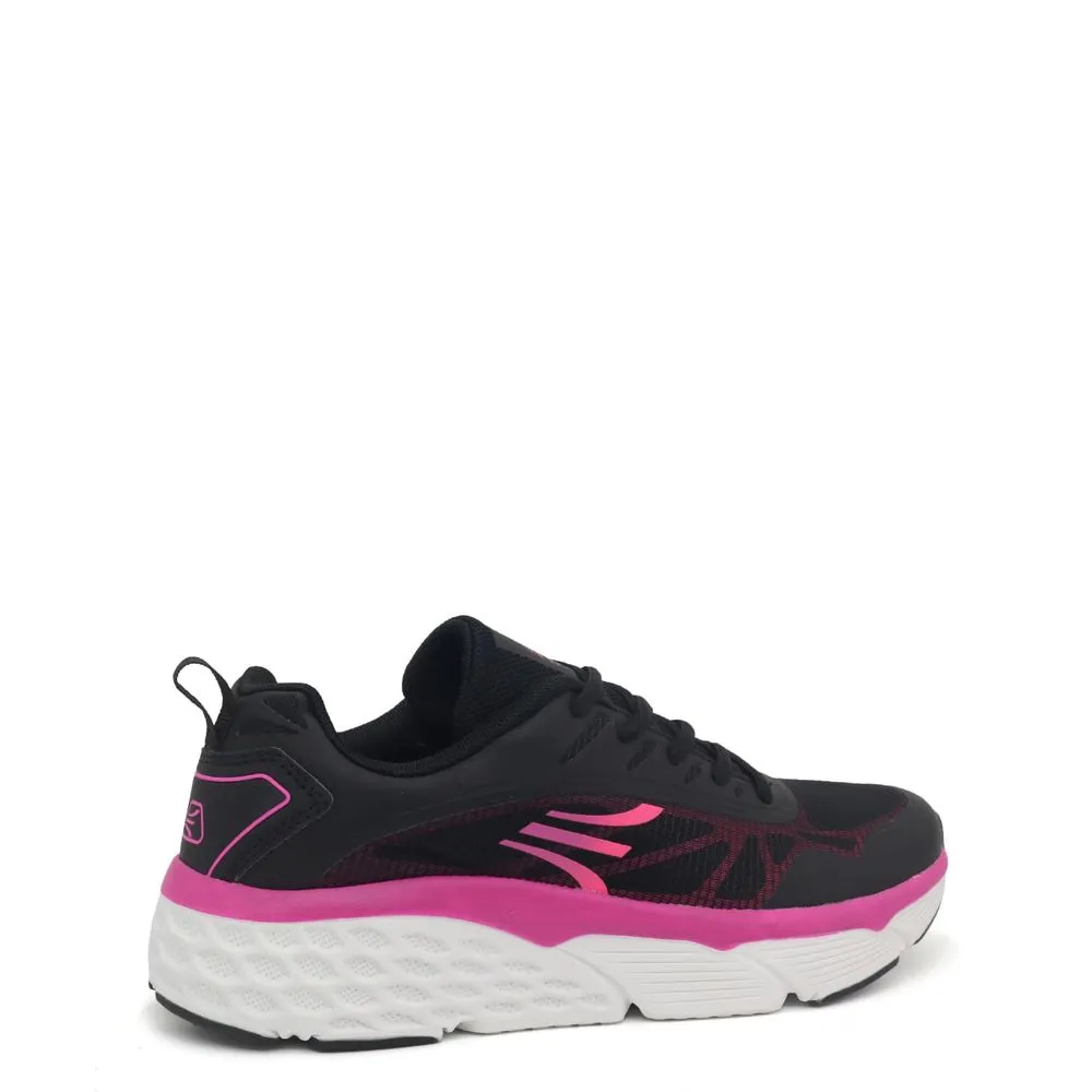 Zapatillas Mujer Running Apolo  AD21-154 Negro Fucsia