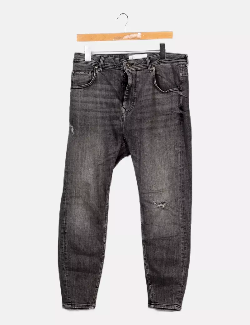 Zara Denim gris recto