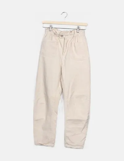 Zara Jean beige baggy