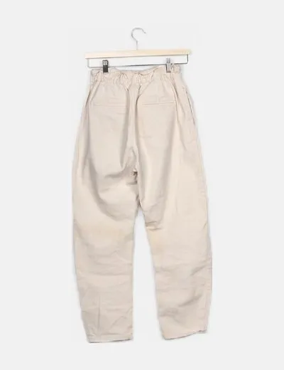 Zara Jean beige baggy