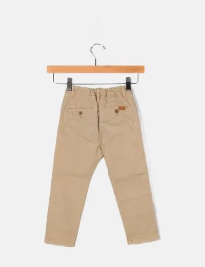 Zara Pantalón chino beige